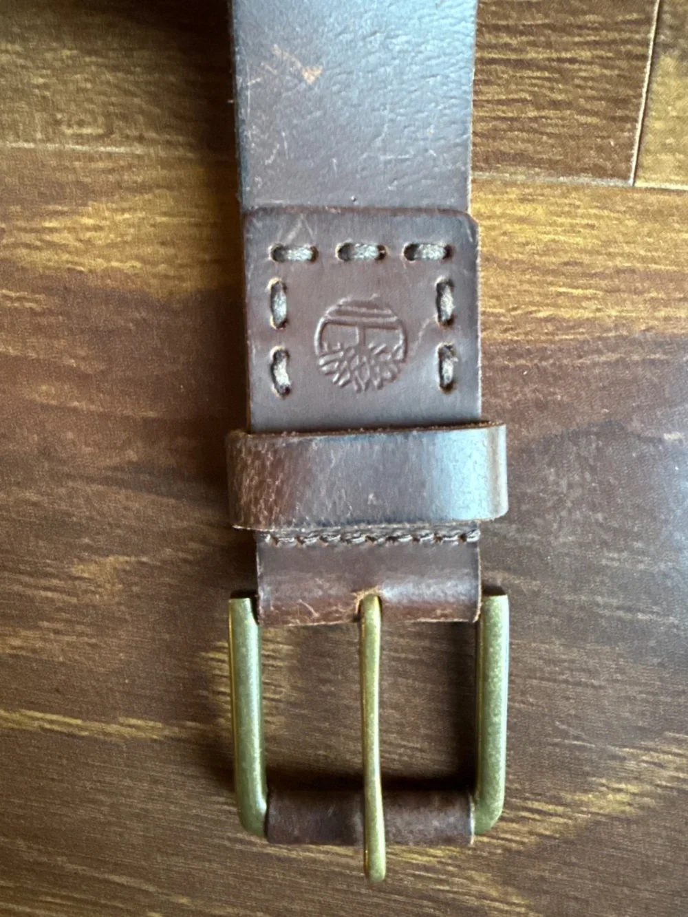 Timberland Leather  Brown Belt Size 32